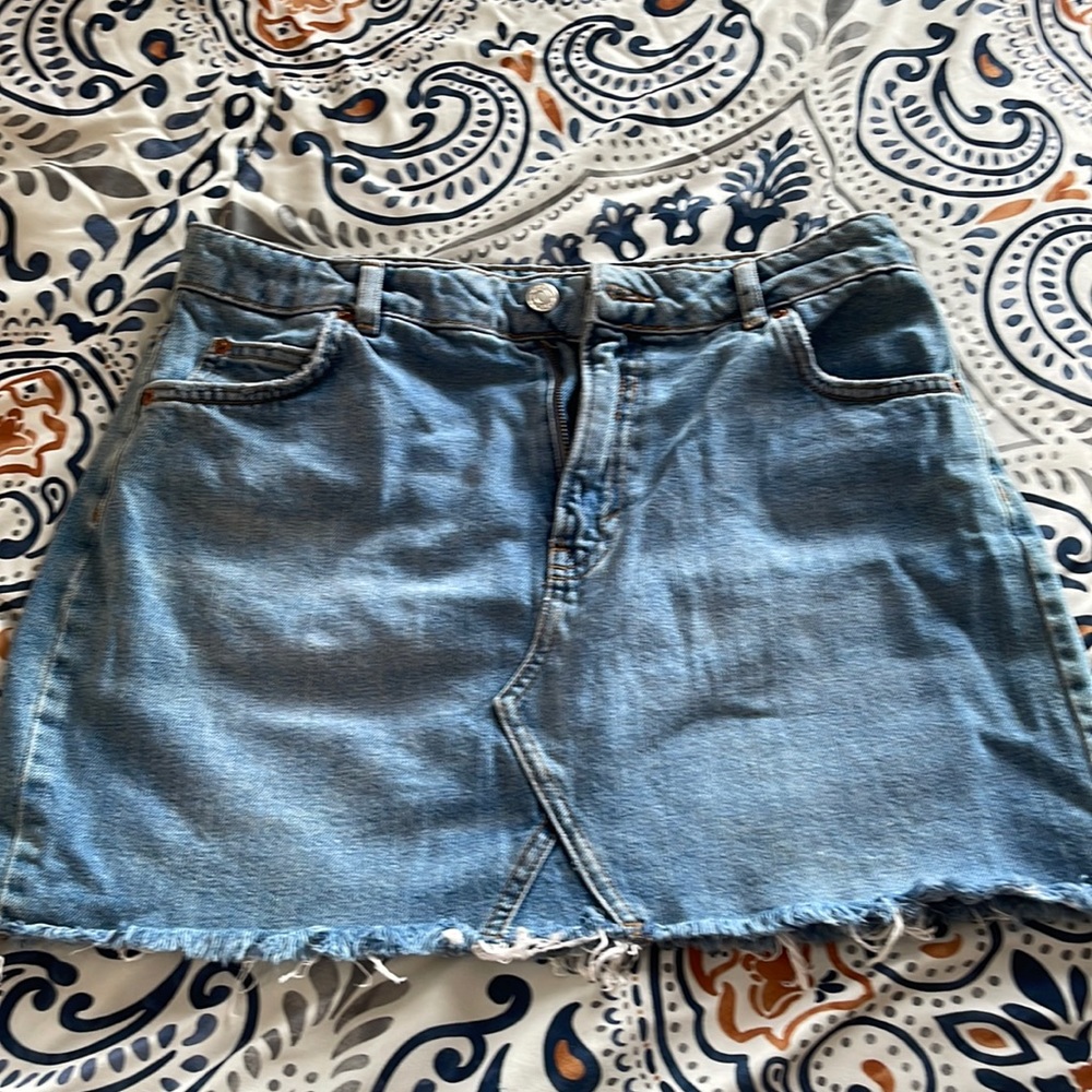 Top Shop Jean Skirt